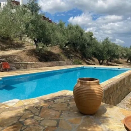 Haus Mit Pool Im Olivenhain