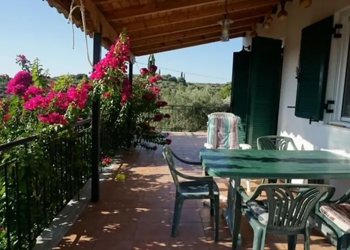 شقة Haus Mit Pool Im Olivenhain Koróni